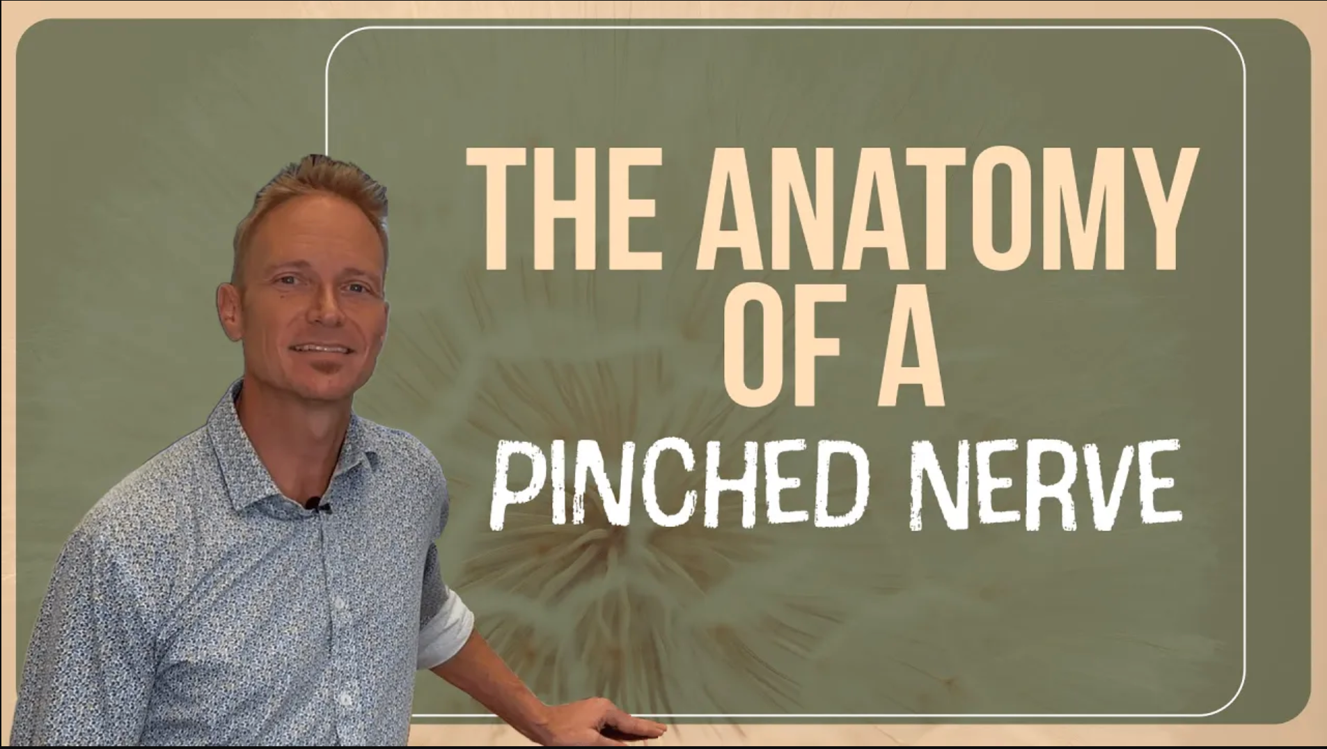The Anatomy of a Pinched Nerve | Upper Cervical Chiropractor in Mount Dora, FL